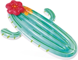 Colchoneta inflable cactus con flor 180 × 130 cm