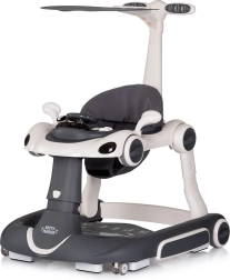 Andador interactivo Chipolino Happy Walker 5 en 1 de color antracita