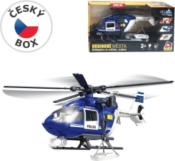 Helicóptero de rescate policial – modelo de plástico 34,5 cm