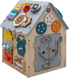 Tablero de actividades Montessori osito con luces LED Baby Mix