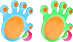 Juego de atrapar para niños con mano de velcro