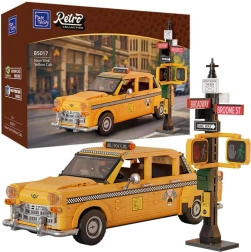 Set de construcción Pantasy taxi amarillo Yellow Cab 36,5 cm, 1601 piezas