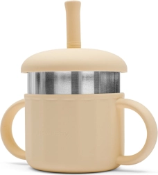 Vaso de silicona 2 en 1 New Baby