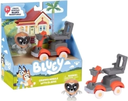 Set de vehículo de Bluey con la abuela Muffin