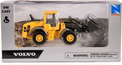 Volvo L60H mini cargador – modelo de metal con cuchara móvil