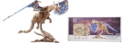 UGEARS rompecabezas mecánico 3D dragón de viento, 320 piezas