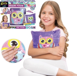 WOOPIE ART&FUN Set creativo Cojín para decorar Búho