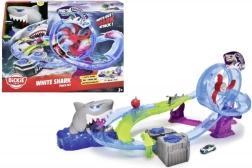 Pista de coches White Shark con loop y efectos de luz