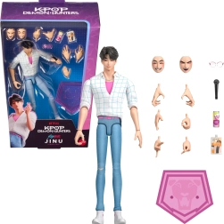 Figura de acción Mattel Jinu de K-pop Demon Hunters Saja Boys Soda Pop