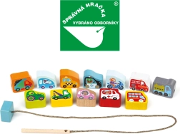 Vehículos de transporte de madera para ensartar Cubika