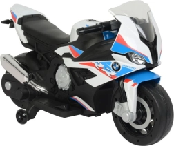 Motocicleta eléctrica infantil BMW S1000RR blanca