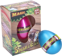 Huevo con serpiente creciente