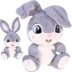Conejito de peluche 40 cm – adorable Jagódek gris con orejitas flexibles