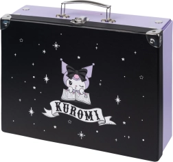 Maletín escolar plegable Baagl Kuromi Fortune Dream con refuerzos metálicos