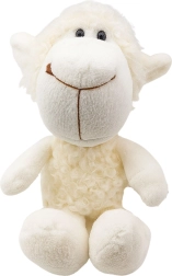 Ovejita de peluche con ventosa blanca 23 × 12 cm
