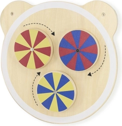 Pizarra de pared de madera – osito, Montessori, FSC