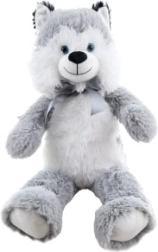 Husky de peluche 55 cm
