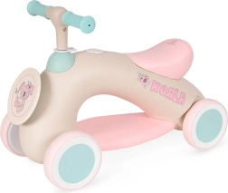 Bicicleta sin pedales infantil koala con correa de arrastre