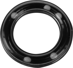 Sonajero anillo – negro