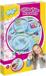 Totum set para hacer pulseras con purpurina