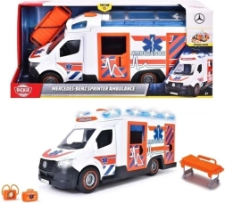 Ambulancia infantil Dickie Toys SOS Mercedes-Benz con efectos de luz y sonido