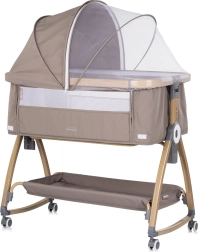 Cuna colecho Chipolino Charisma 2 en 1 Latte Wood