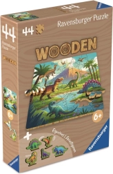 Ravensburger puzle de madera dinosaurios 44 piezas
