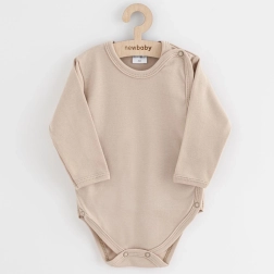 Body infantil de apertura completa New Baby Classic II beige claro
