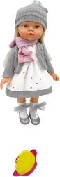 Muñeca con peine 43 cm