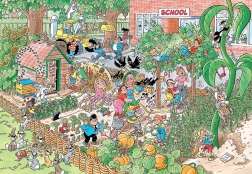 Puzzle JUMBO Jan van Haasteren Junior 18 Jardín escolar 360 piezas
