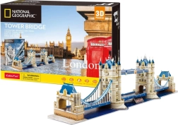 Rompecabezas 3D NATIONAL GEOGRAPHIC Tower Bridge – 120 piezas