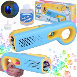 Pistola de burbujas con disparo automático – Azul