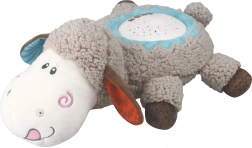 Ovejita de peluche con proyector y música 35 cm