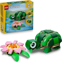 LEGO Creator 3en1 Tortuga con nenúfar