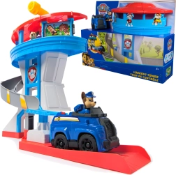Patrulla Canina torre de vigilancia 51 cm con tobogán, coche y figura de Chase