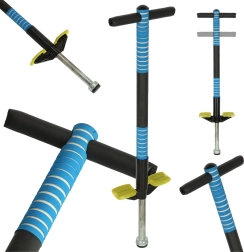 Palo saltarín Pogo para niños azul
