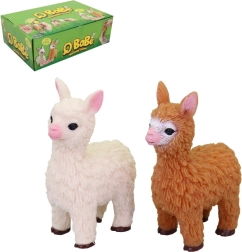 Llama de goma de 9 cm - 1 unidad
