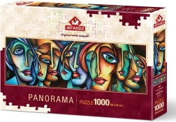 Puzle panorámico ART PUZZLE Rostros 1000 piezas