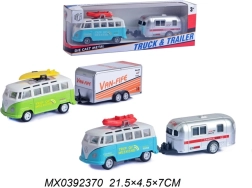 Minibús con remolque con función de arrastre