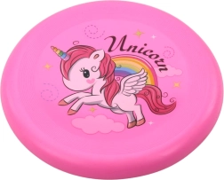 Disco volador Frisbee Unicornio rosa