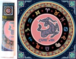 Pintura de diamantes 7D – signo del zodiaco Capricornio 30 × 30 cm
