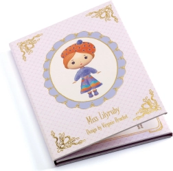 DJECO Tinyly pegatinas reposicionables Miss Lilyruby