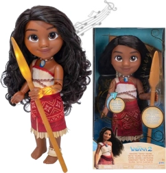 Disney Princess muñeca cantante MOANA con tatuaje y remo 35 cm