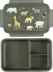 A Little Lovely Company caja para almuerzos para niños – Savana