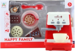 Cafetera infantil con pasteles a pilas