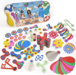 Clixo Family Party – juego de construcción magnético flexible de 150 piezas