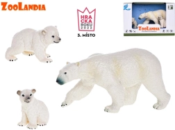 Zoolandia osa polar con crías – set de figuras de animales