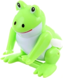 Rana de cuerda saltarina – juguete de plástico para niños