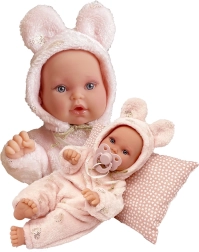 Antonio Juan Kika muñeca bebé realista 27 cm con cuerpo blando y extremidades móviles