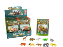 Animales salvajes set de figuras 10 uds 6 cm